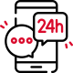Customer Support 24 h / 7 / 365